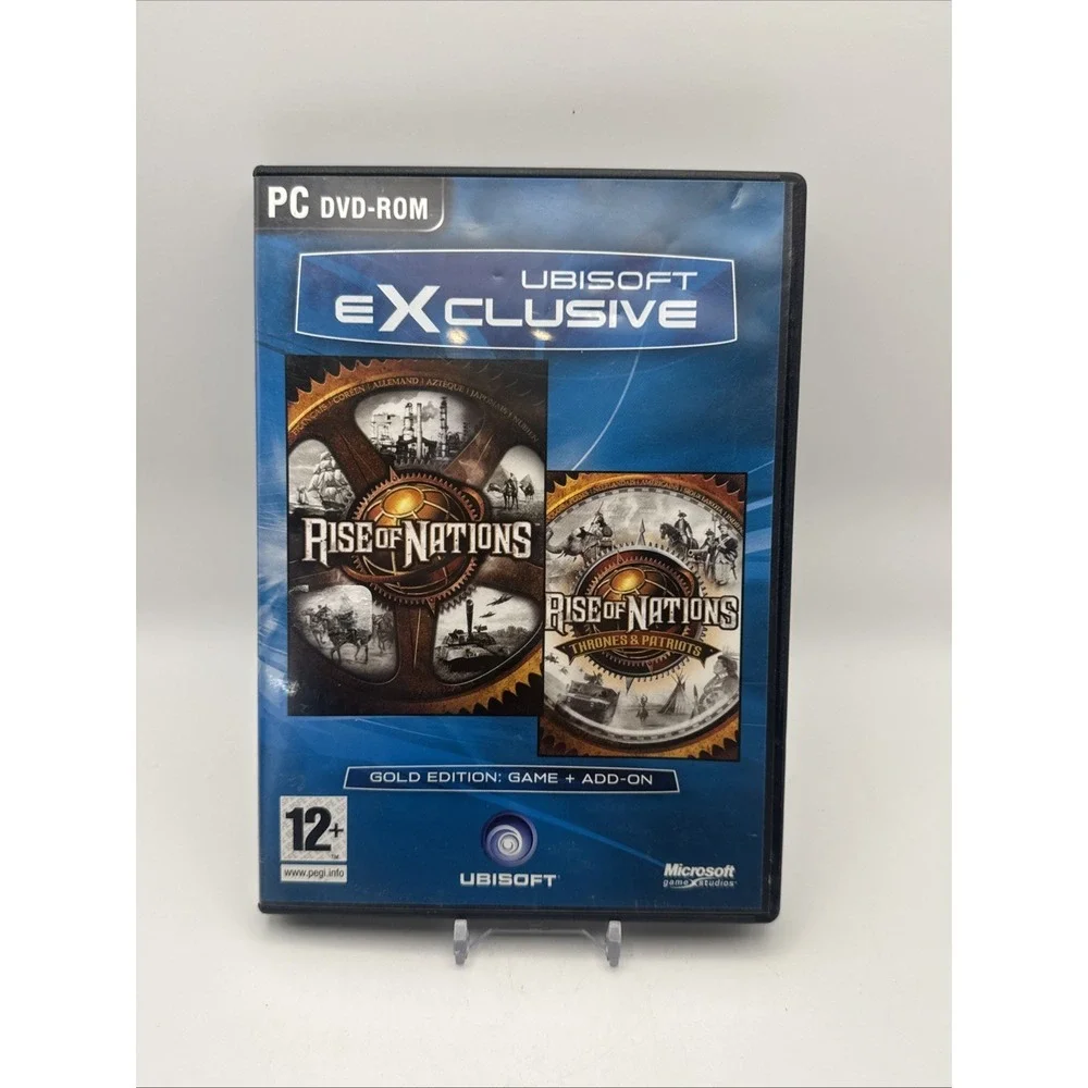 Rise of Nations Gold Edition Thornes & Patriots + Rise of Legends (PC DVD-ROM)